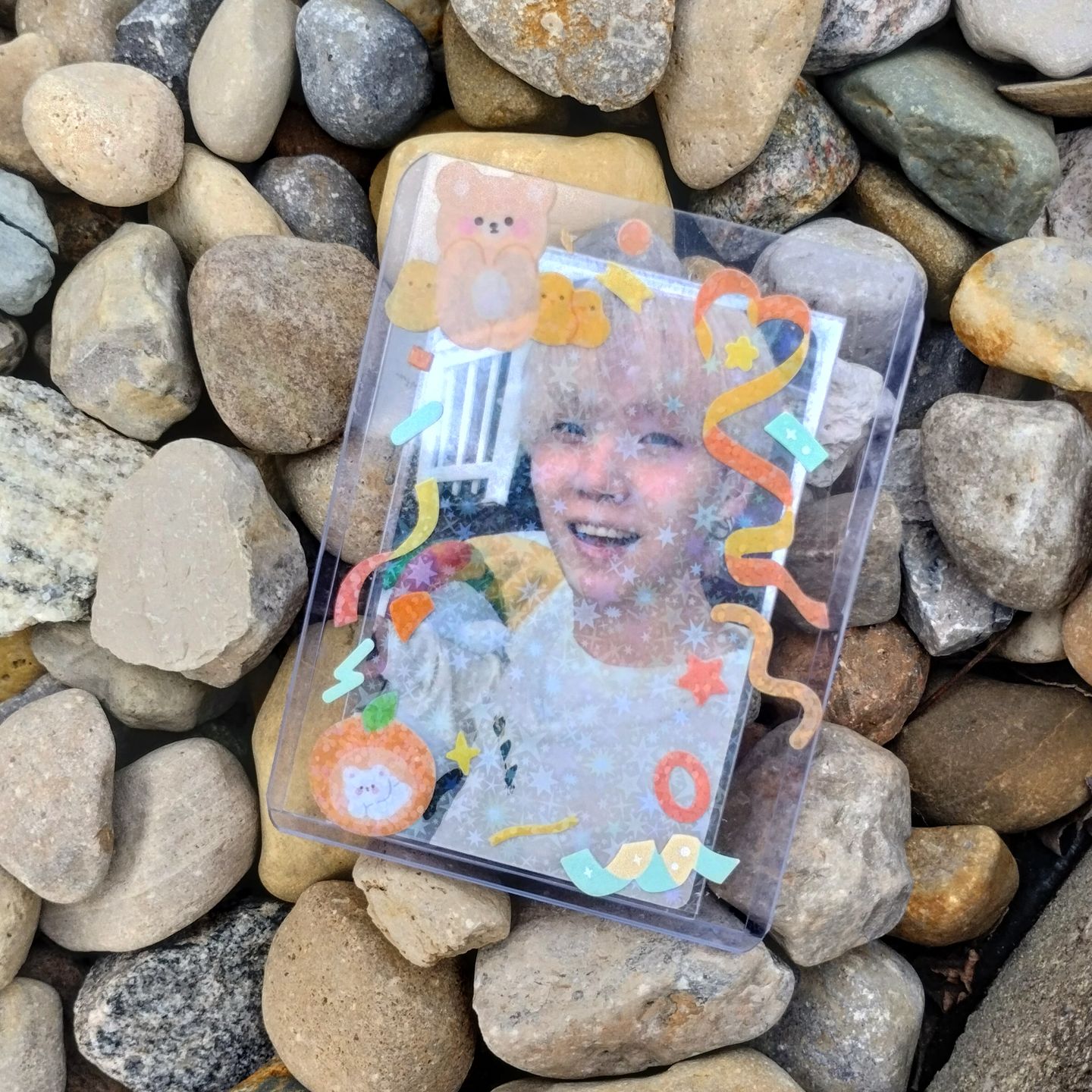 Customer photo review of PREMIUM HOLOGRAPHIC PHOTOCARD SLEEVES - STAR VERSION