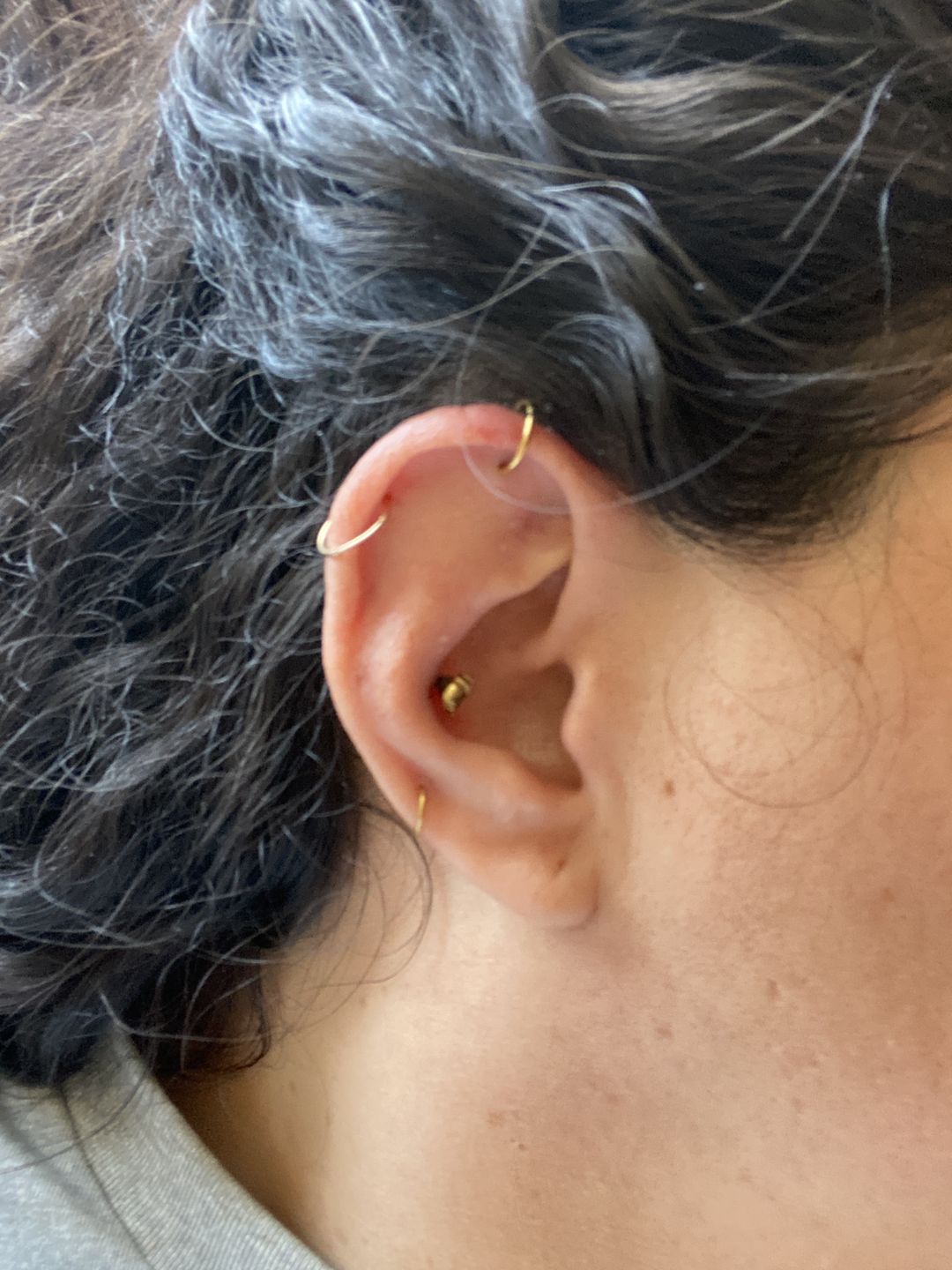 Customer photo review of Piercing Circular Clicker