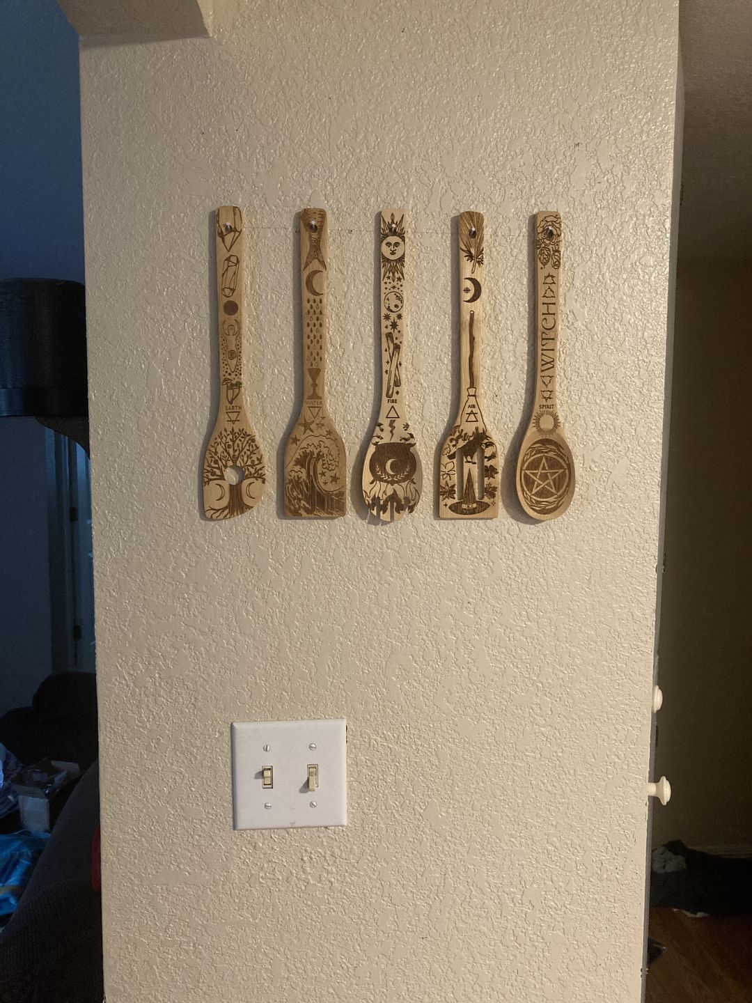 Customer photo review of The 5 Elements Bamboo Large Kitchen Utensils Set