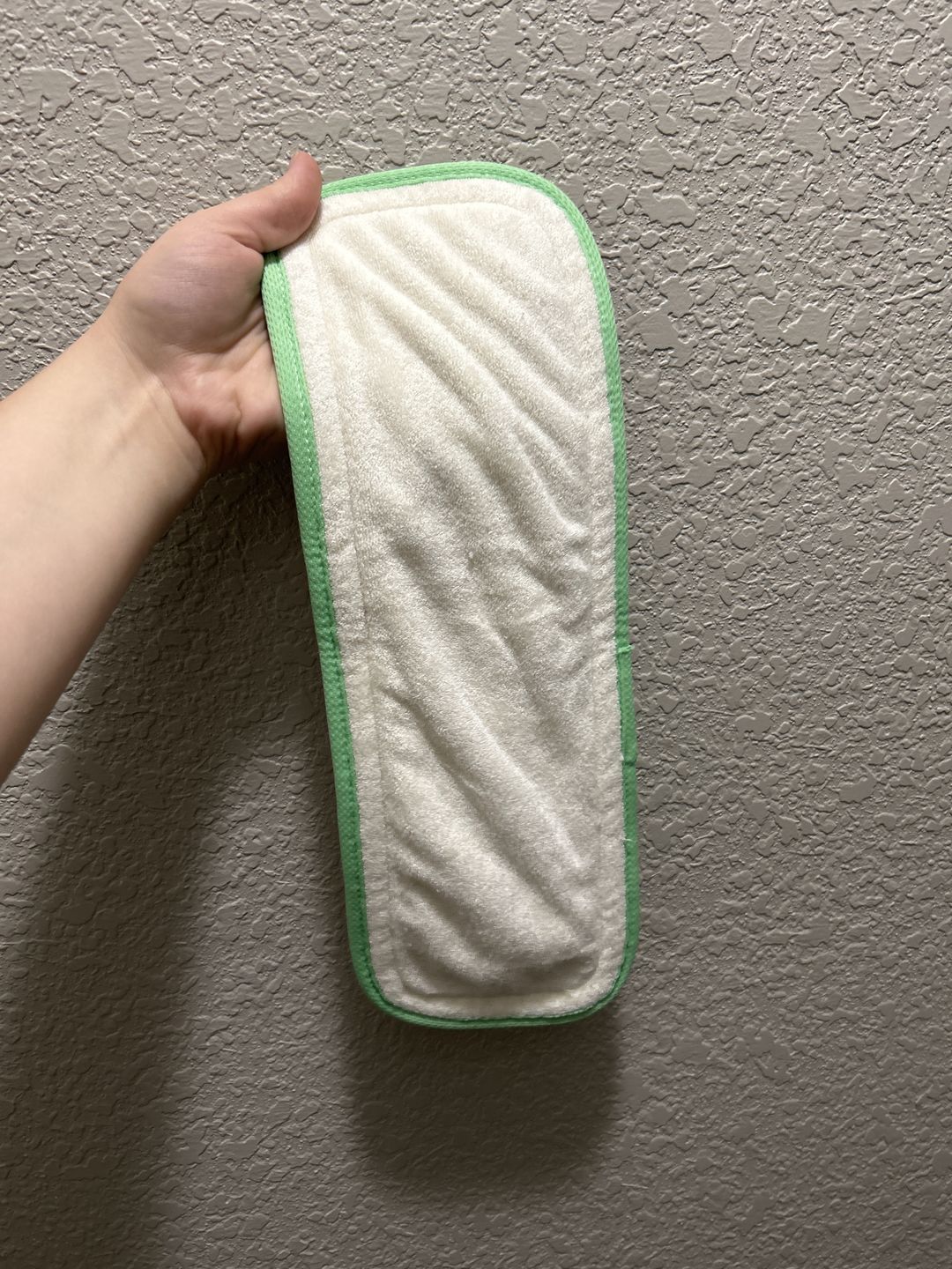 Customer photo review of 6-Layer Bamboo Hemp Cotton Insert