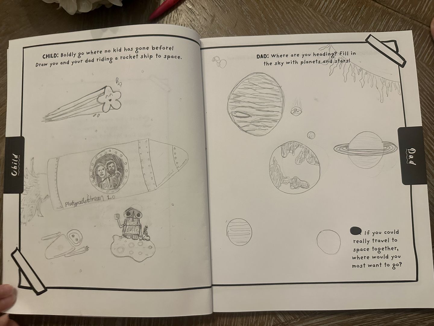 Customer photo review of Draw with Dad!