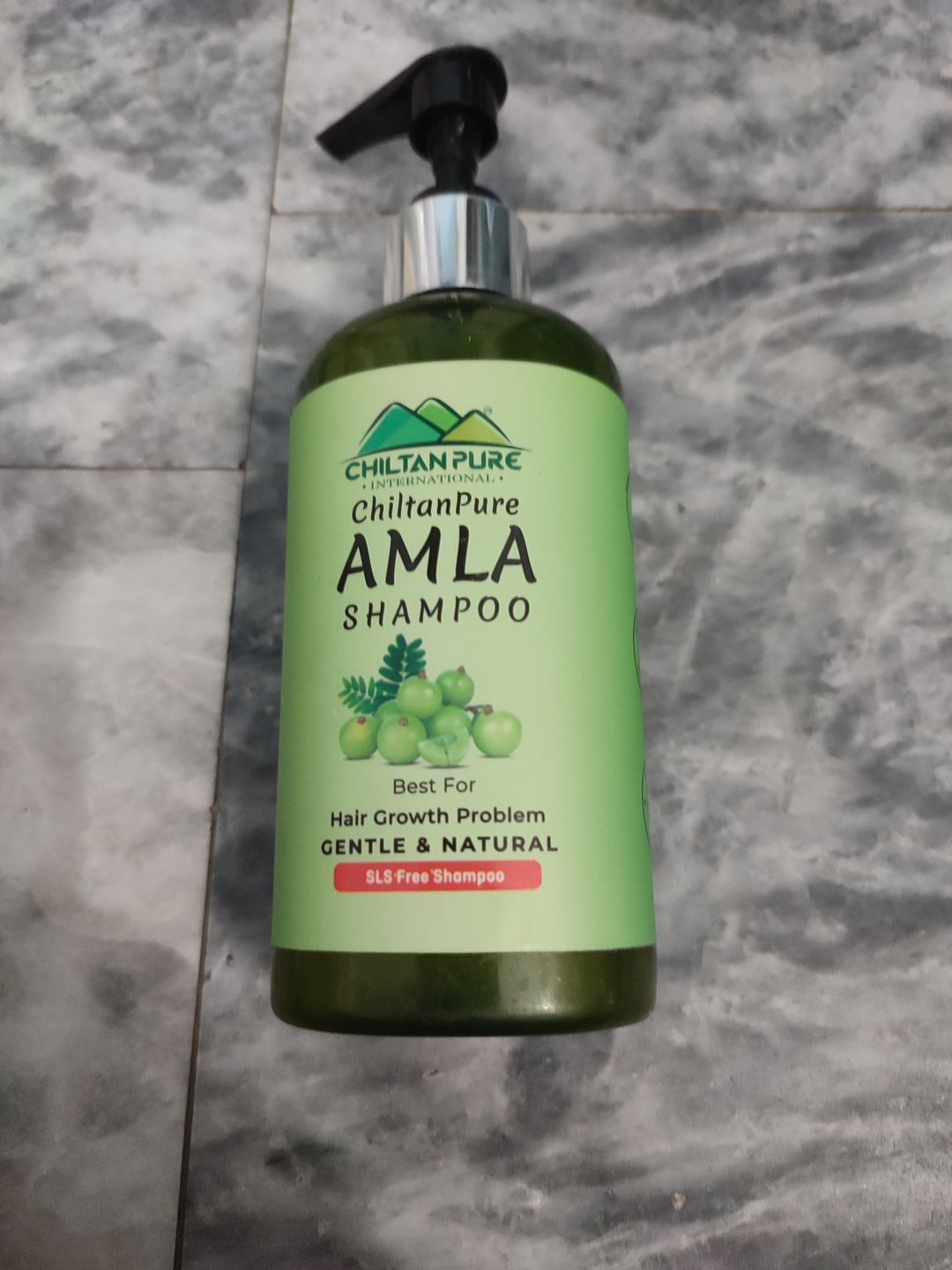 Customer photo review of Amla Shampoo آملہ Keep Your Hair Follicles & Scalp Healthy & Nourishment - No. 1️⃣ Choice 👌