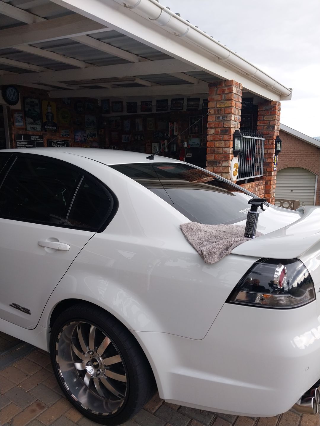 Customer photo review of Edgeless Microfiber Buffing Cloth