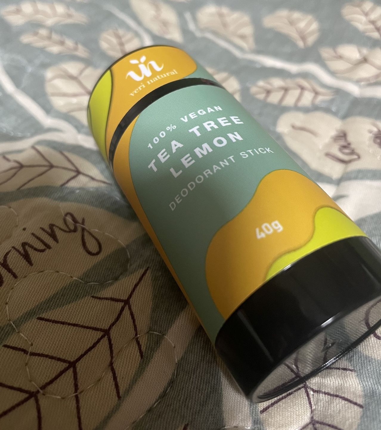 Customer photo review of Veri Natural Deodorant Stick