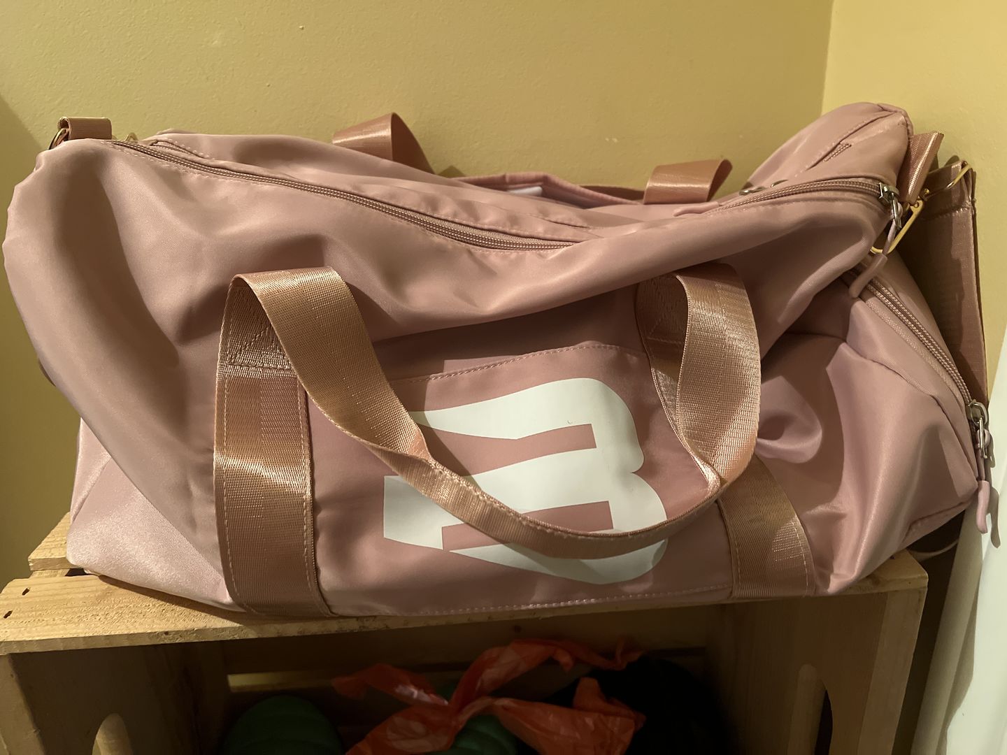 Customer photo review of Believe Gym Bag
