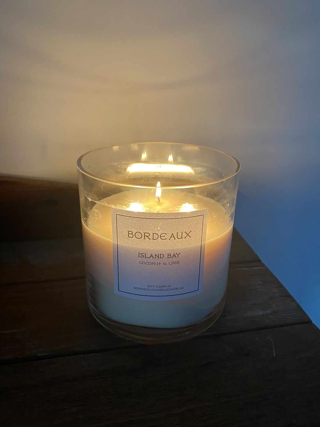 Customer photo review of Small Deluxe - Island Bay - Coconut & Lime