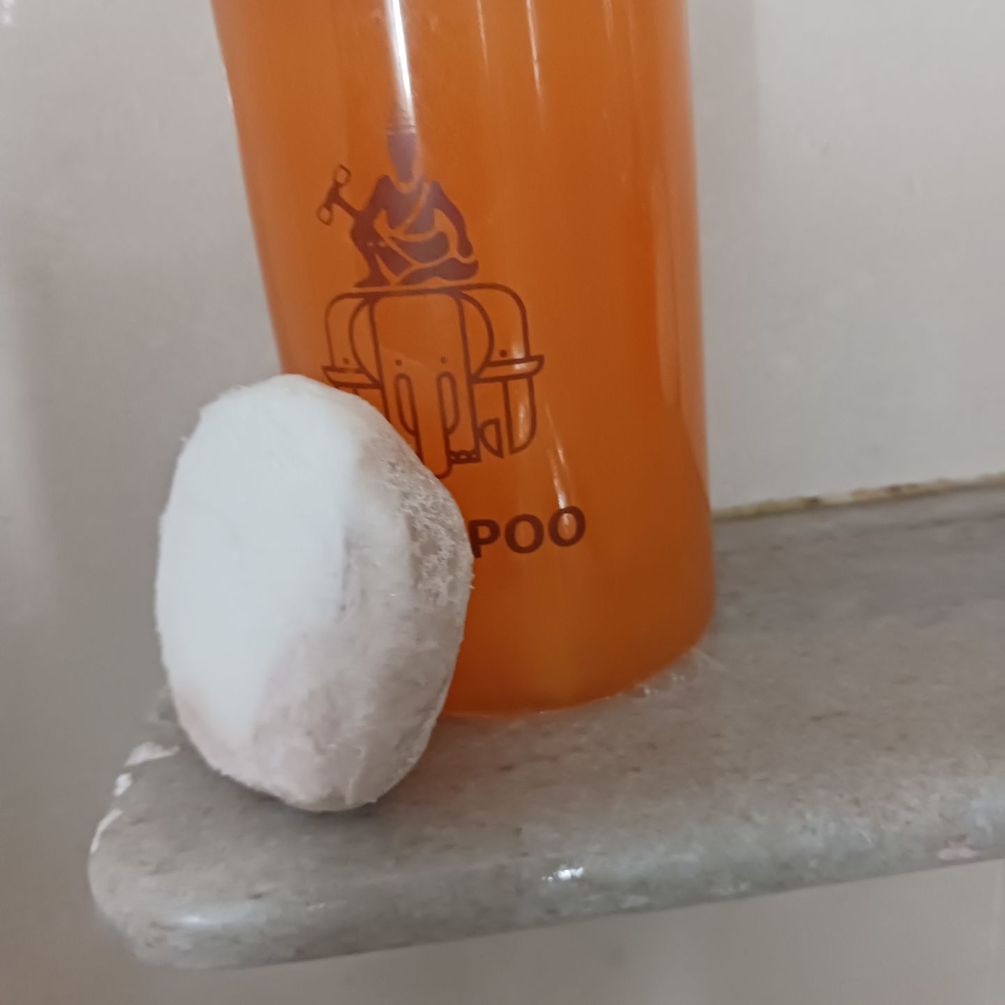 Customer photo review of Hair Grower Shampoo Bar Air's Intensity