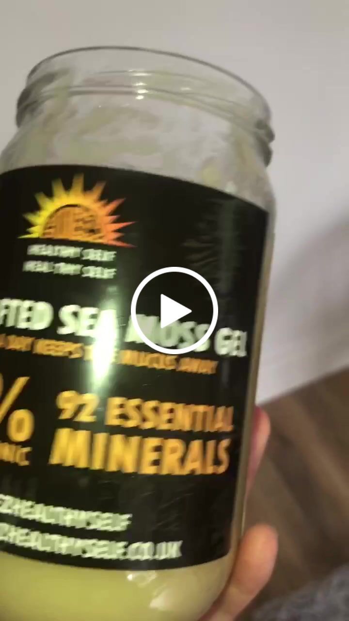 Customer video review of Golden WildCrafted Sea Moss Gel