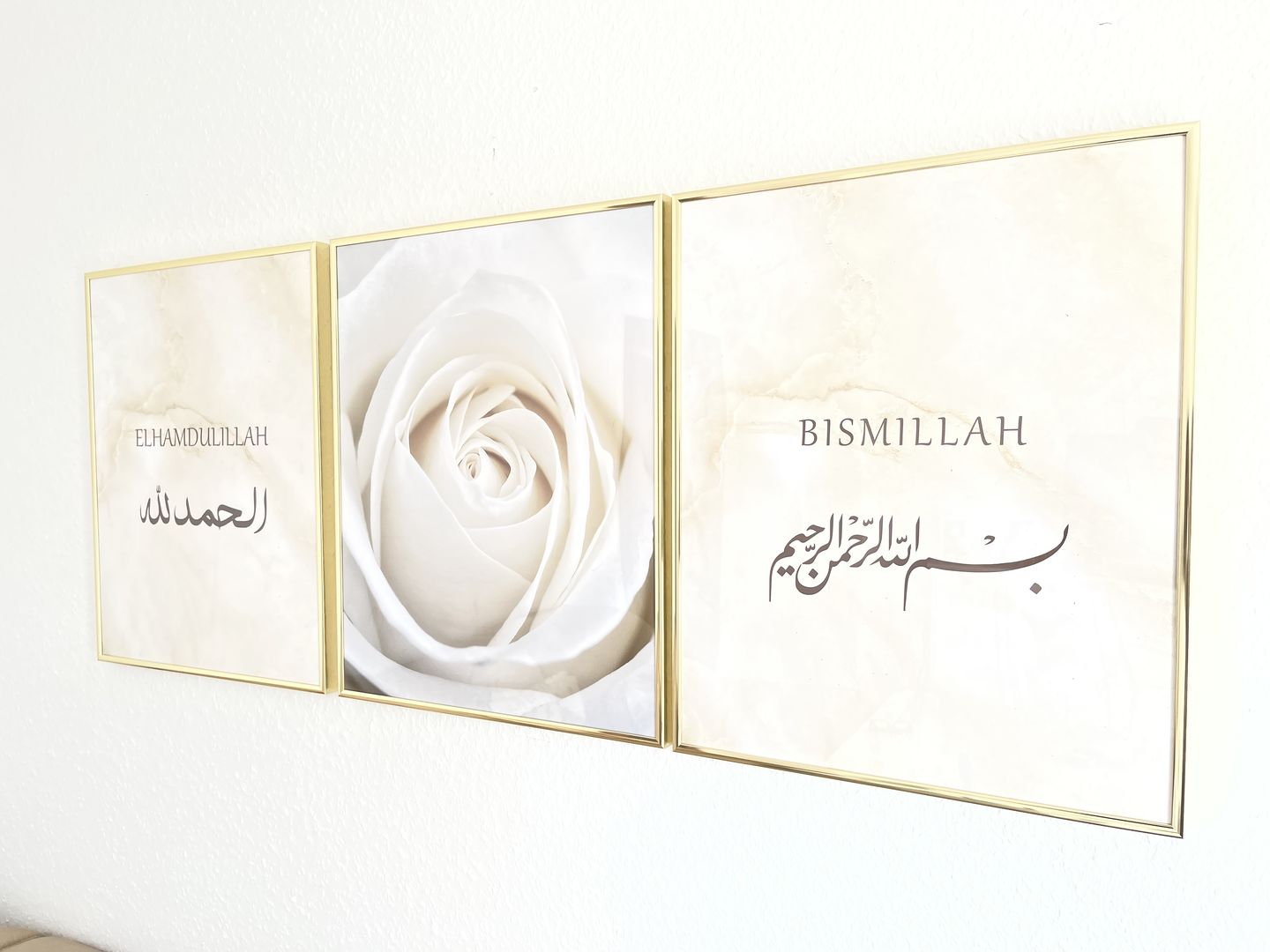 Customer photo review of Bismillah und Elhamdulillah - Rose - Set