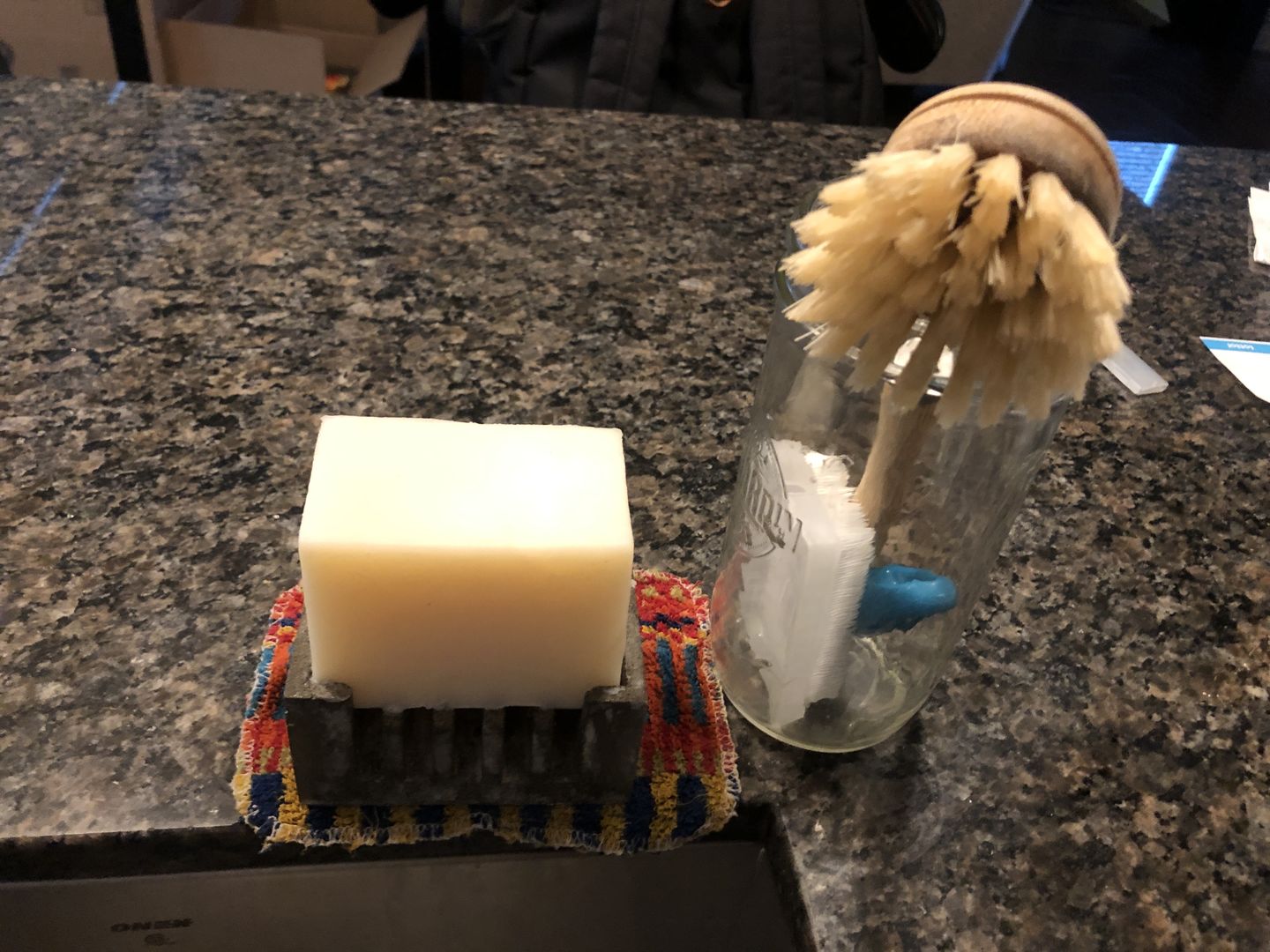 Customer photo review of Solid Dish Soap
