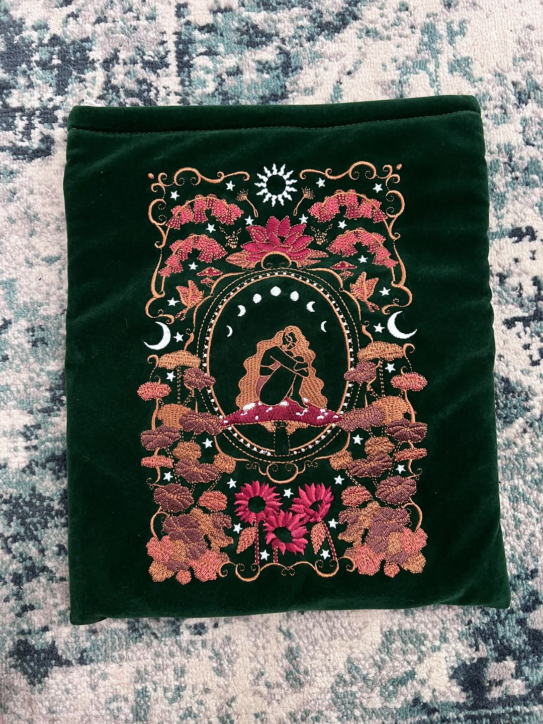 Customer photo review of Wonderland Book & iPad Sleeve