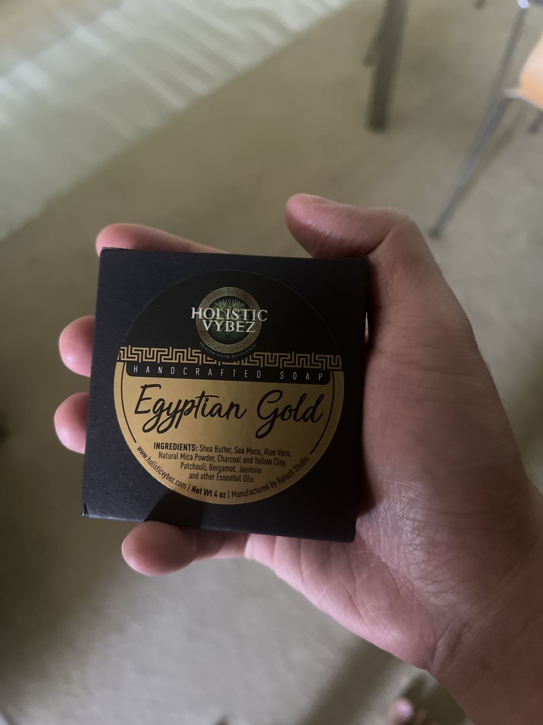 Customer photo review of EGYPTIAN GOLD - Sea Moss Body Soap
