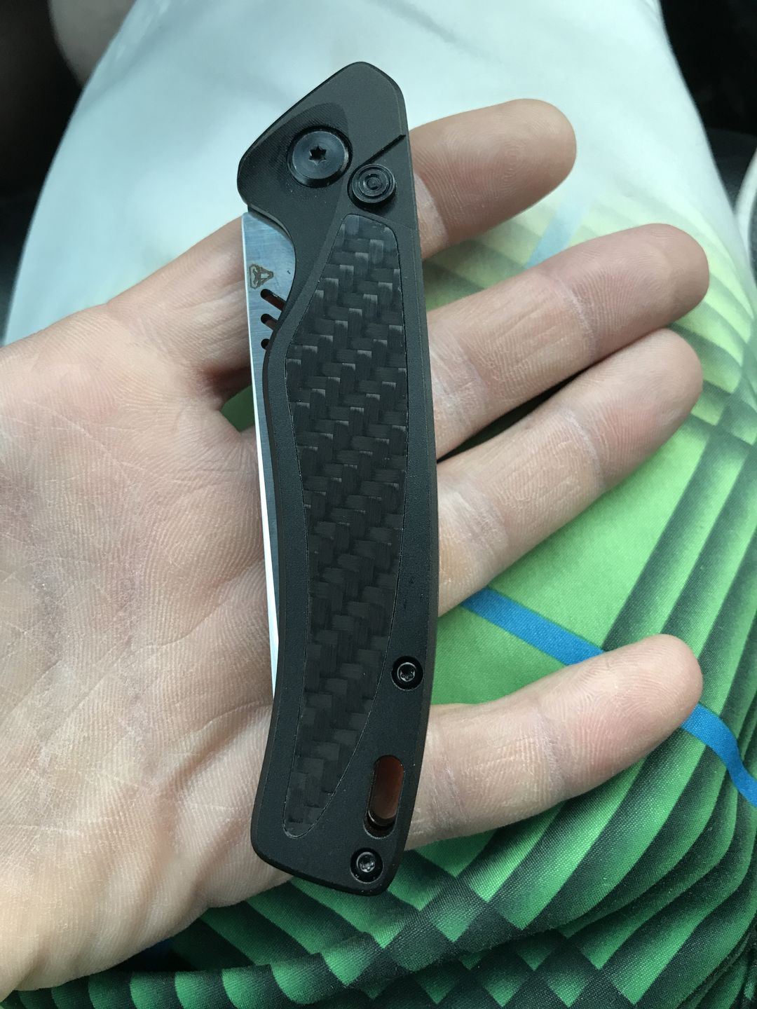 Customer photo review of VT Stealth Automatic Switchblade Knife