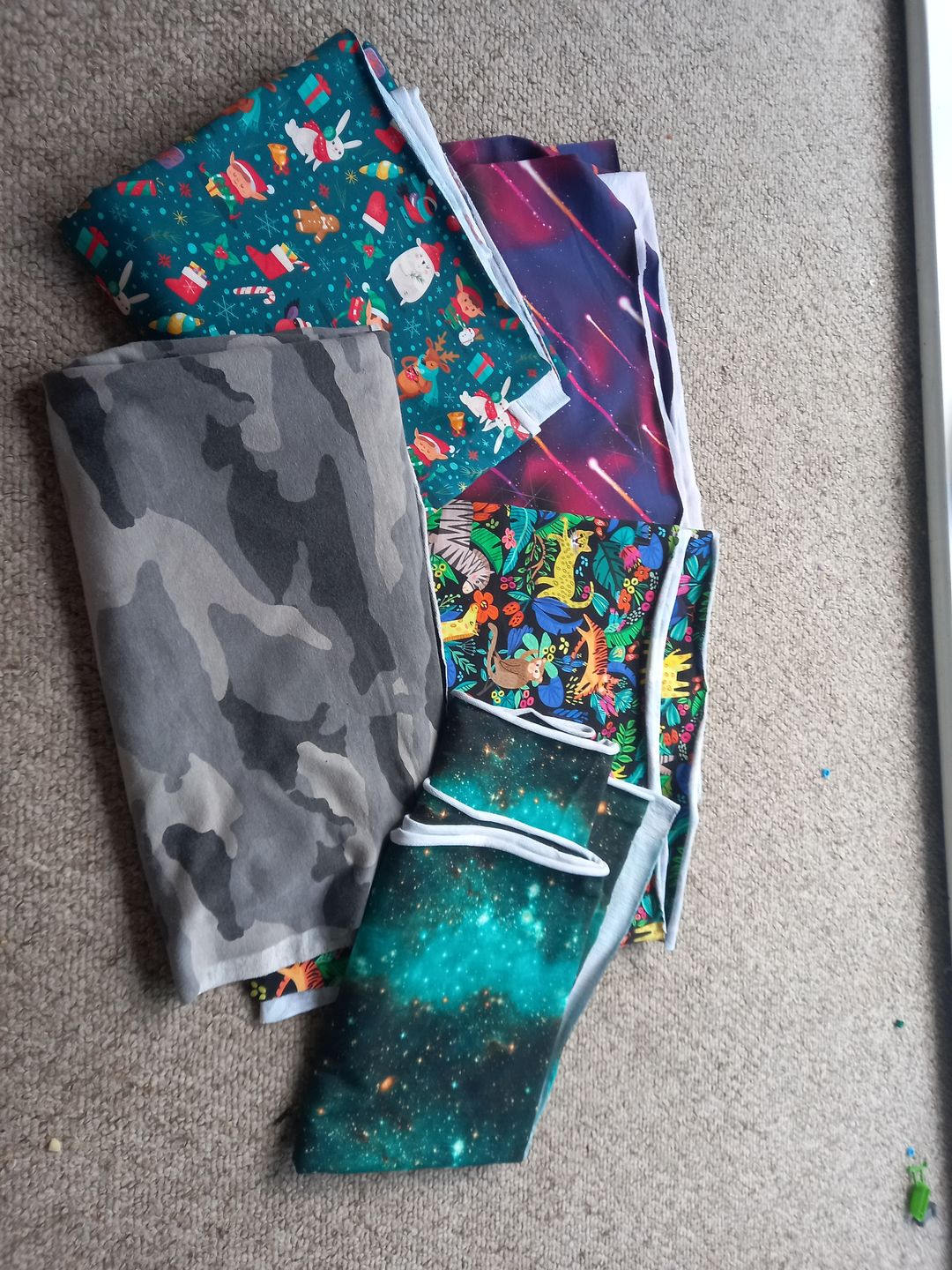 Customer photo review of Printed French Terry Remnants