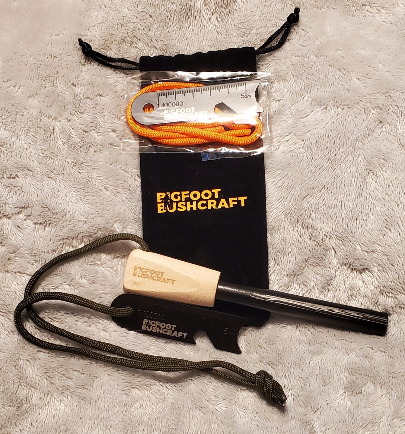 Customer photo review of Extra Thick Ferro Rod + Steel Striker [MEMORIAL DAY SALE]