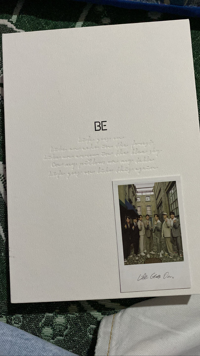 Customer photo review of BTS - SPECIAL ALBUM BE (DELUXE EDITION)