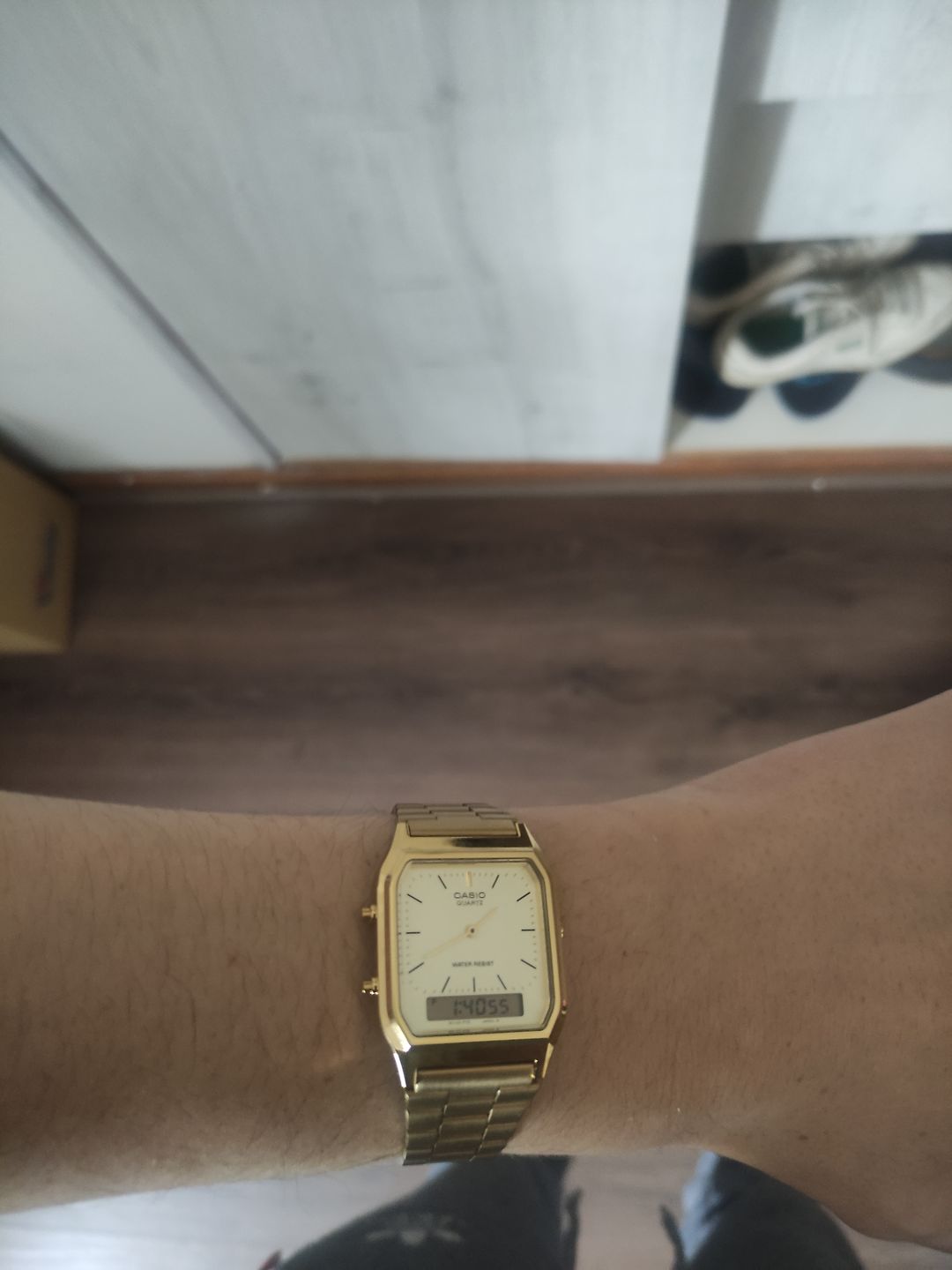 Customer photo review of Reloj Casio Vintage AQ-230GA-9DMQ Dorado