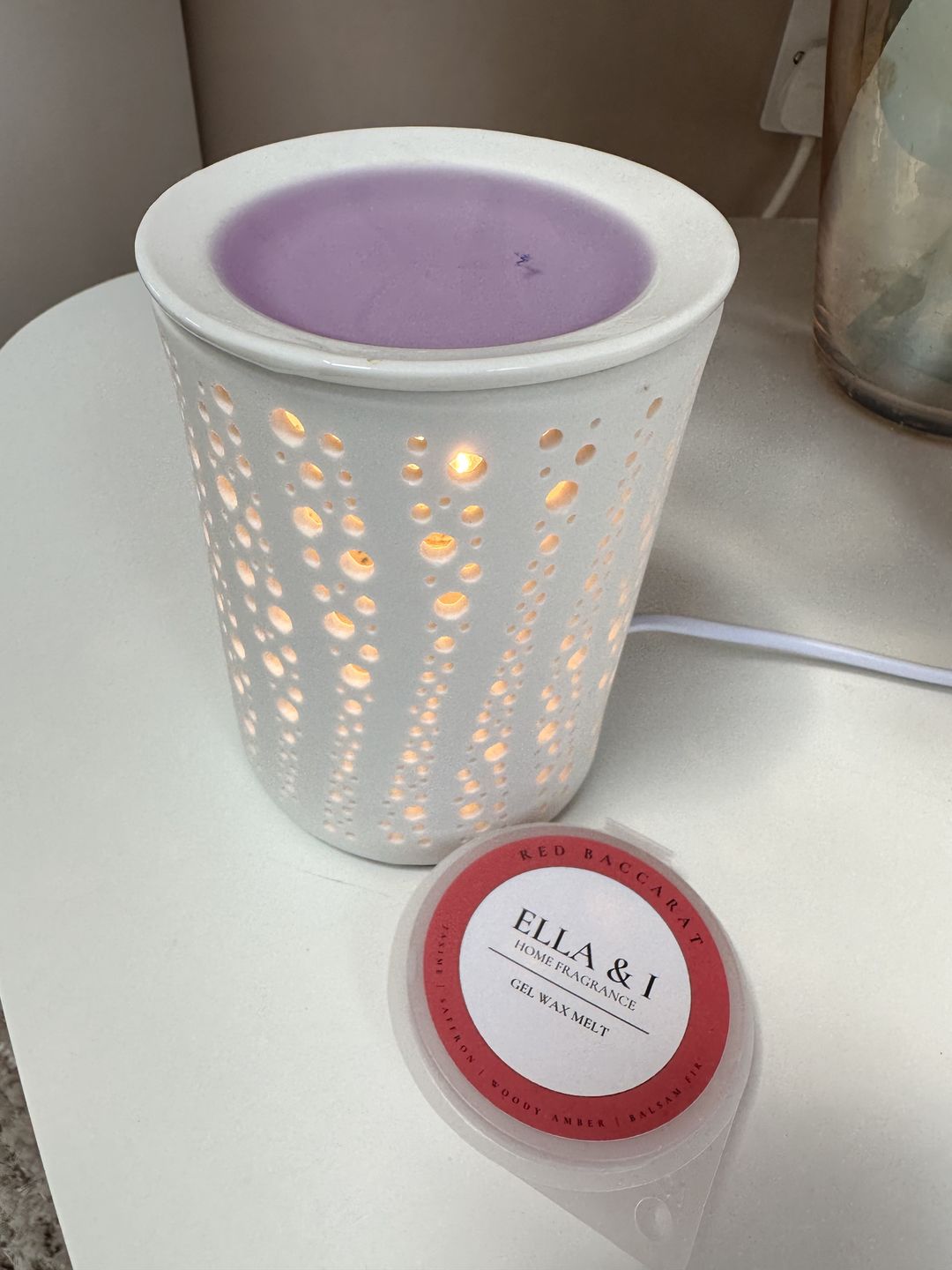 Customer photo review of Red Baccarat Gel Melt