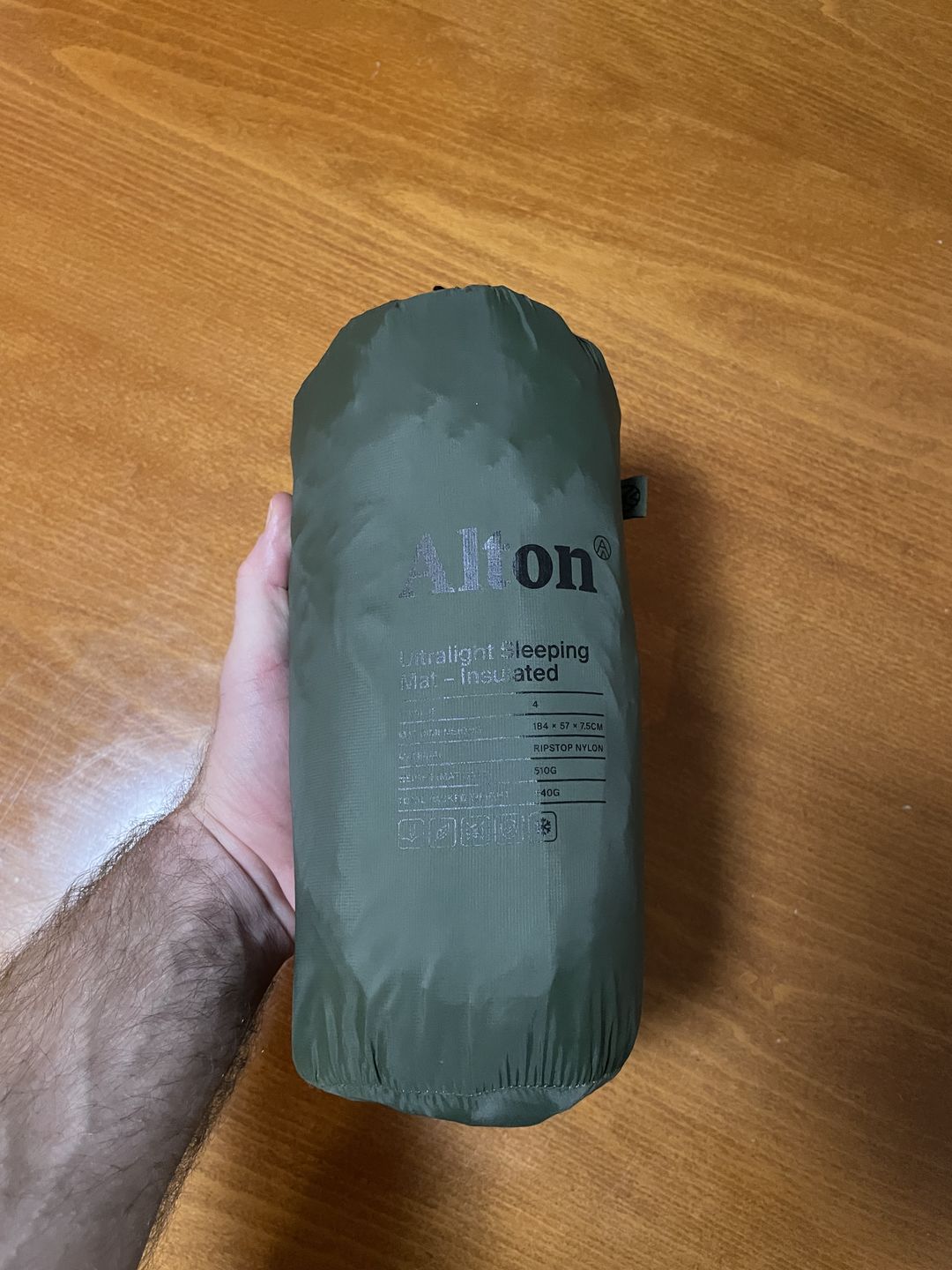 Customer photo review of Insulated Sleeping Mat (R4)