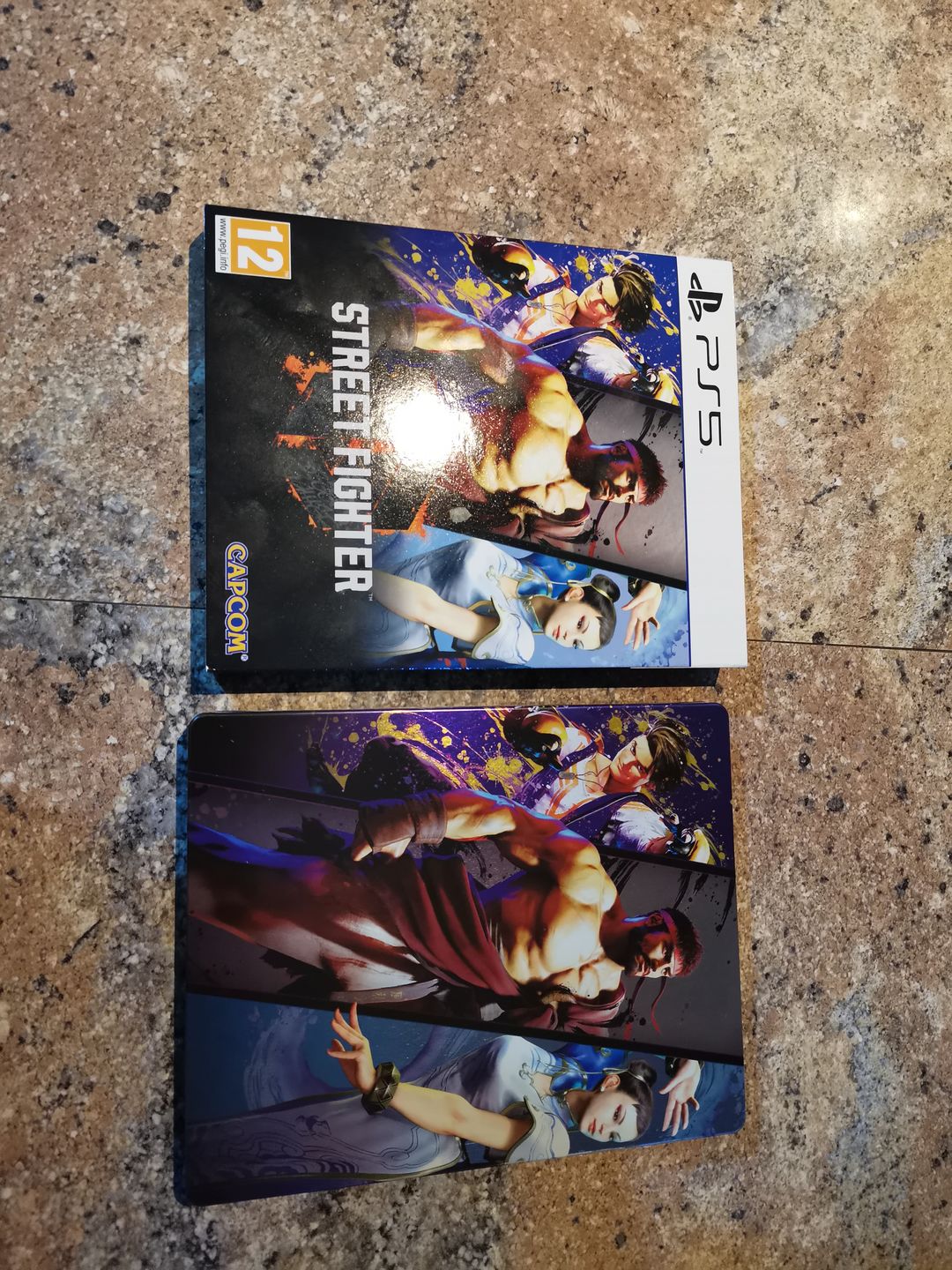 Customer photo review of Street Fighter 6 Steelbook (PS5)