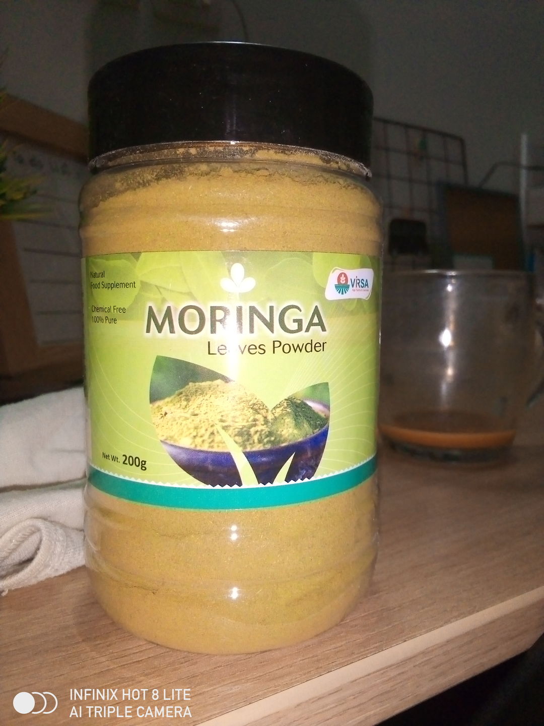 Customer photo review of Moringa Leaves Powder 200g