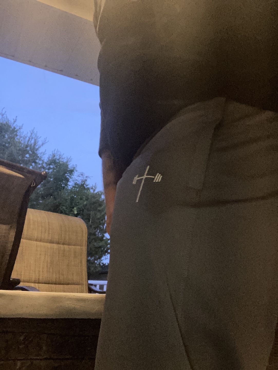 Customer photo review of Active Joggers - Grey