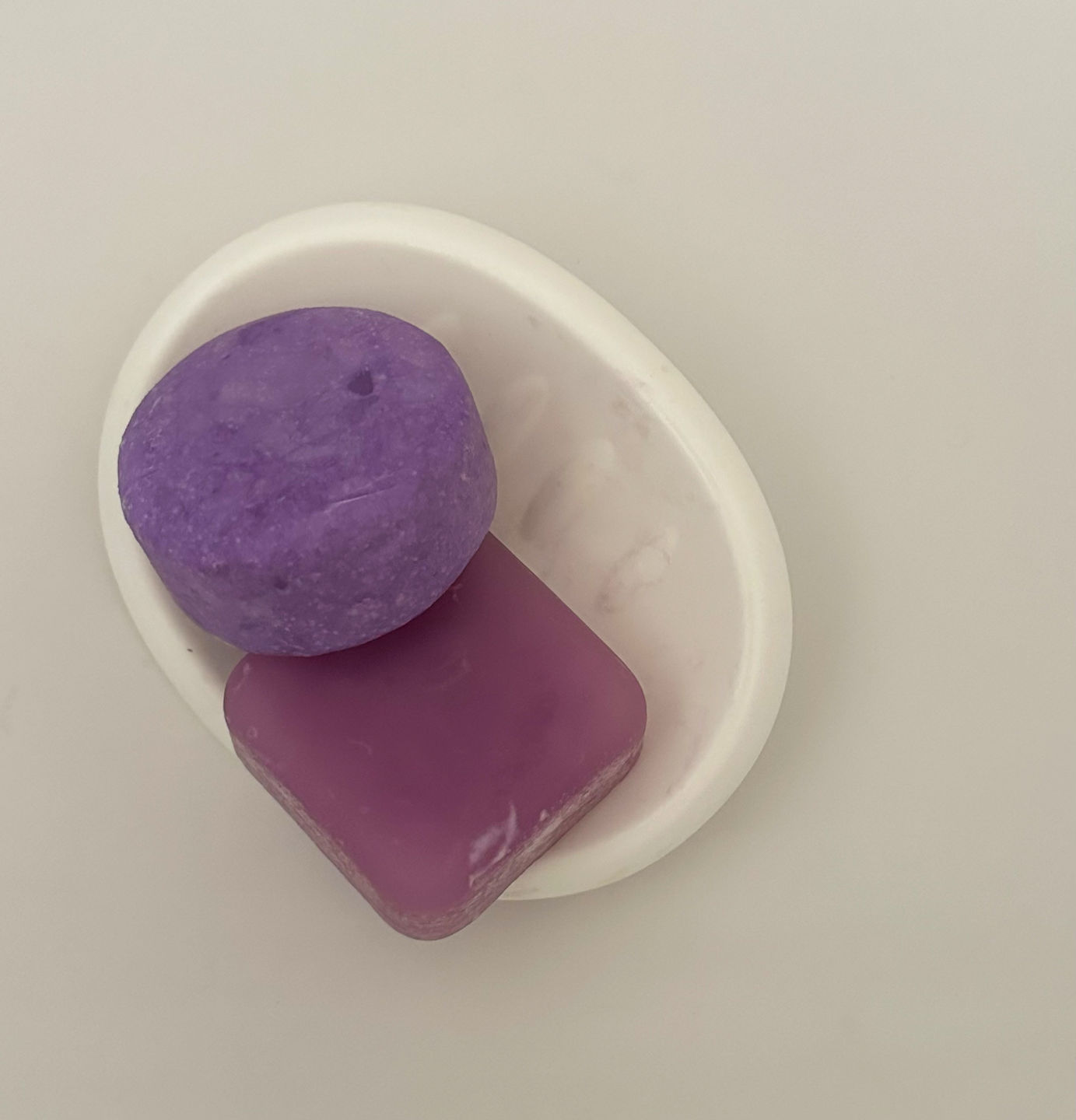 Customer photo review of Hair Grower Shampoo Bar Pure Delight
