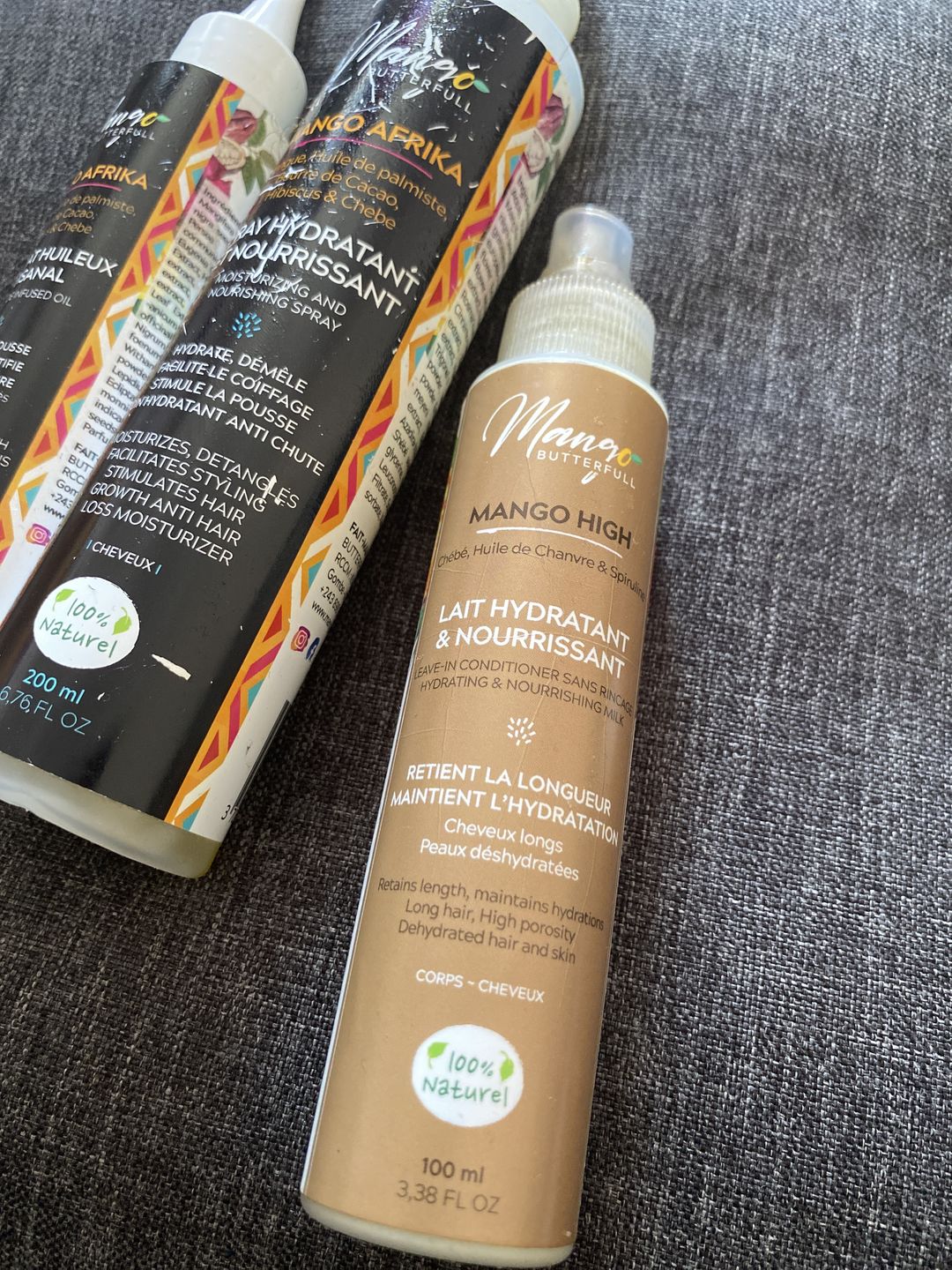Customer photo review of Lait hydratant et nourrissant - HIGH