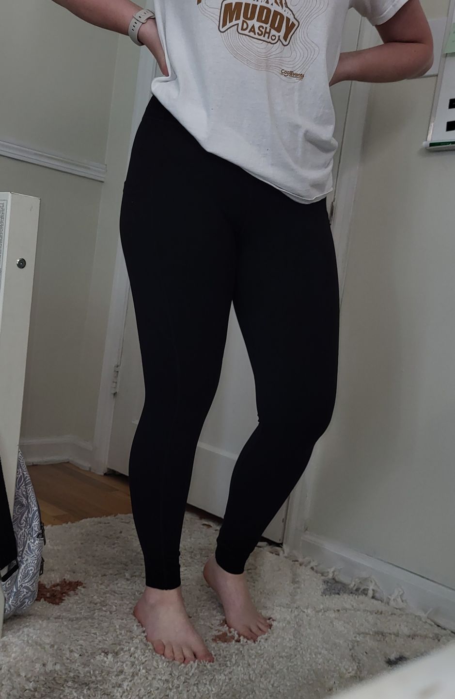 Customer photo review of Focus Leggings - Black | MT LUXE