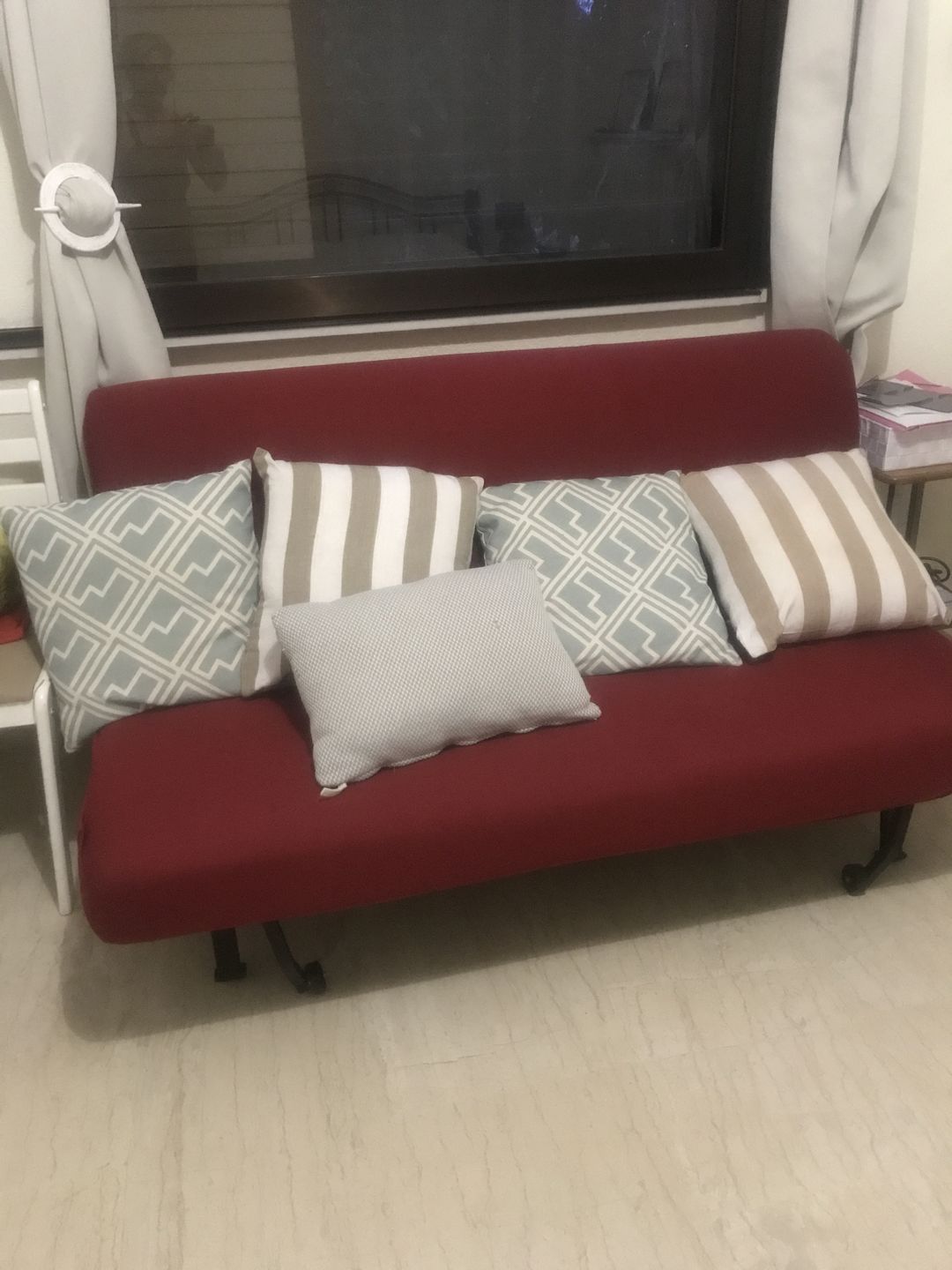 Customer photo review of Bordeaux - Housse de Canapé Extensible