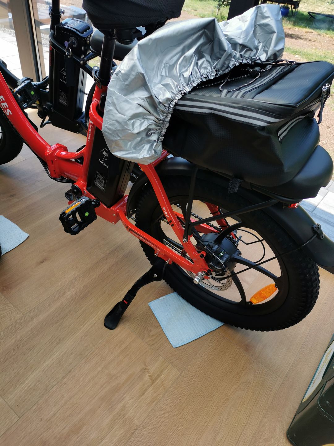 Customer photo review of 12L Waterproof Bicycle Bag