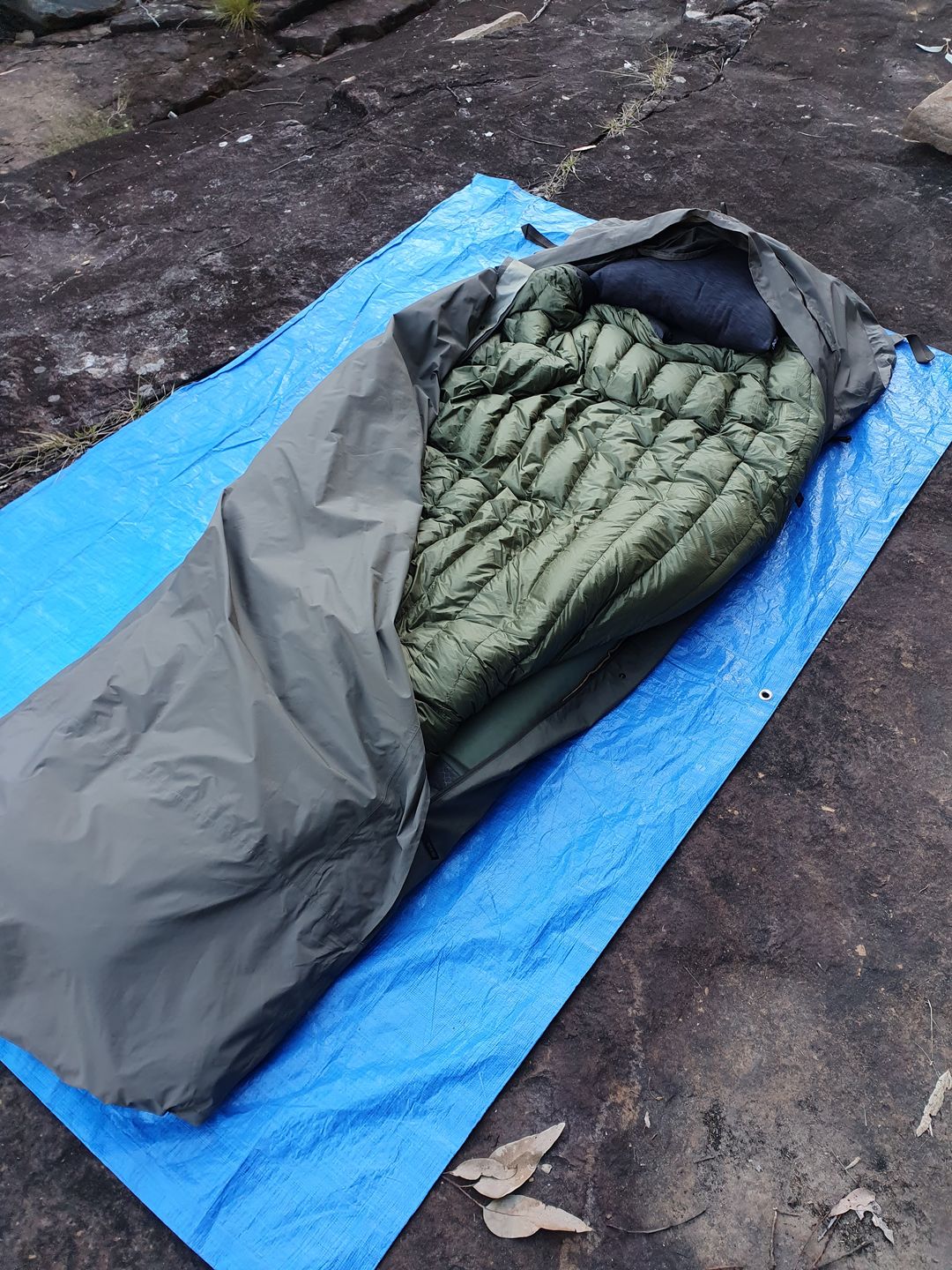 Customer photo review of Ultralight Top Quilt