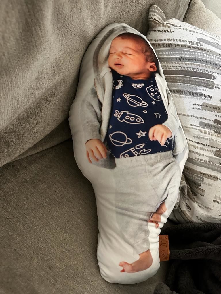 Customer photo review of Photo Birth Pillow