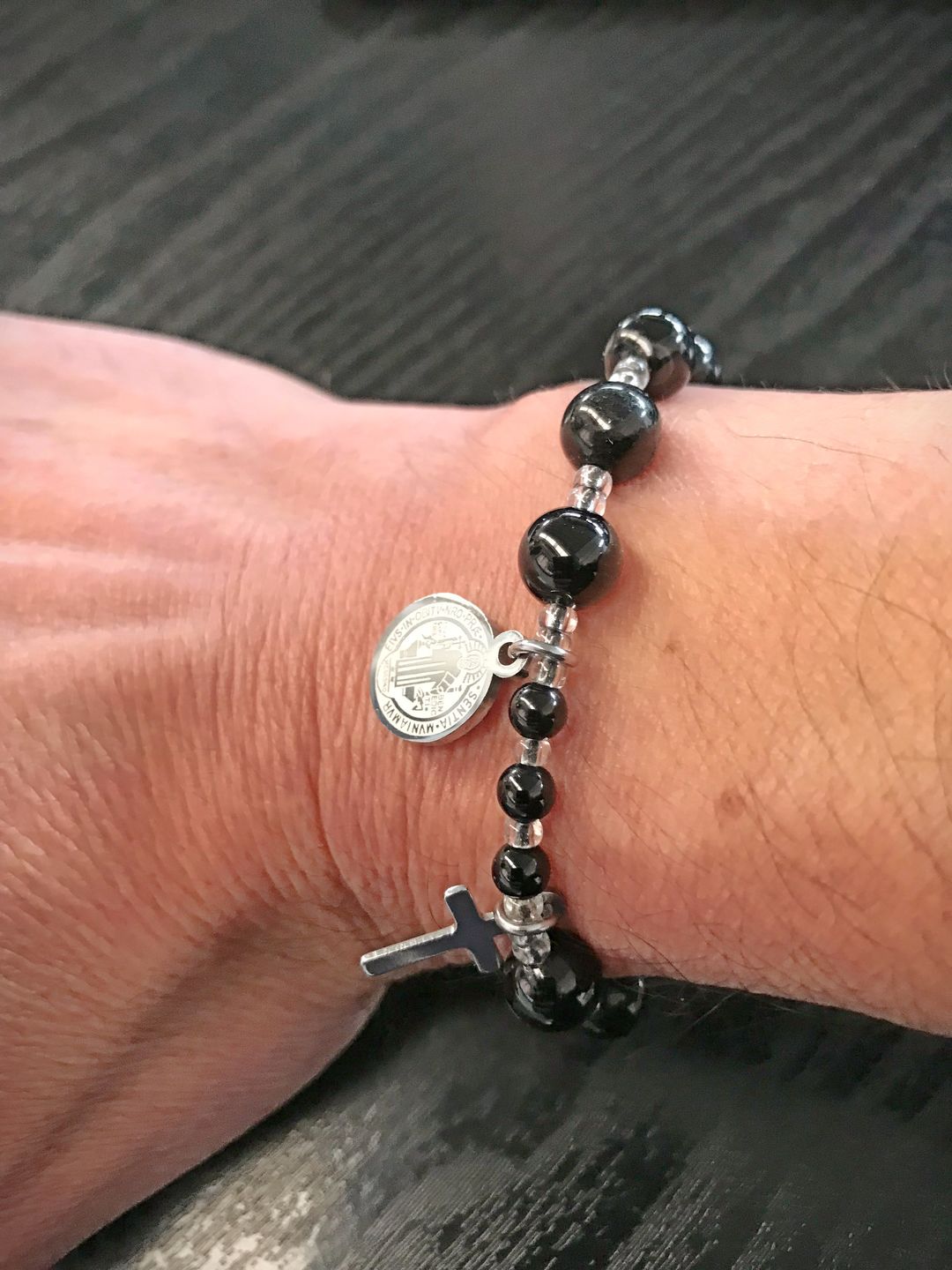 Customer photo review of Decenarios San Benito - Piedras Naturales y Dije Inoxidable