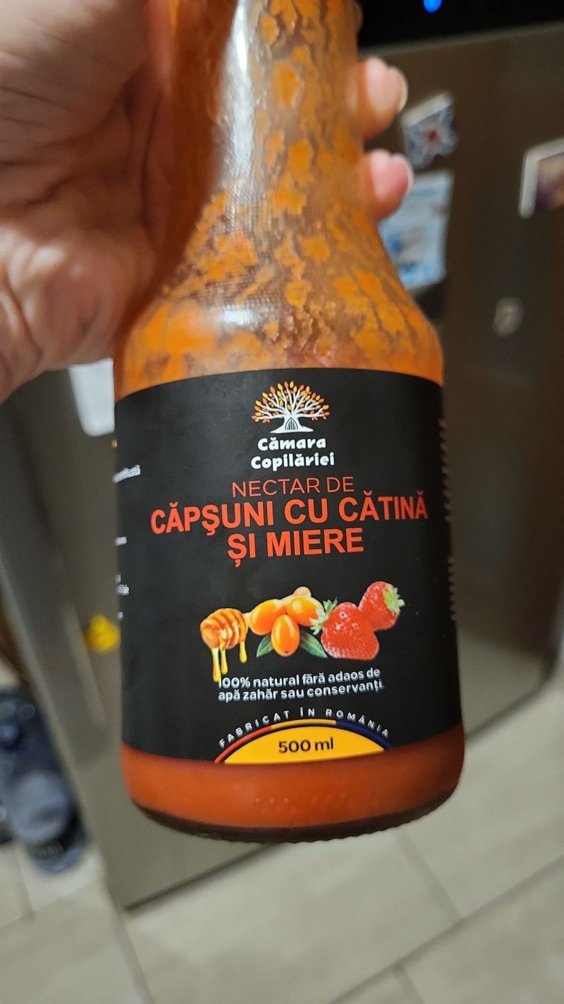 Customer photo review of Nectar de Căpșuni cu Cătină și Miere -  500ml