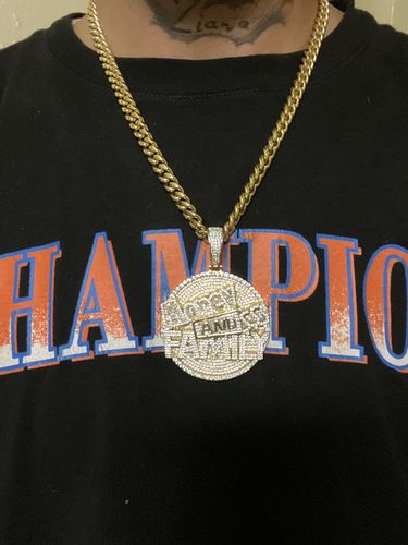 Customer photo review of Miami Cuban Chain Yellow Gold