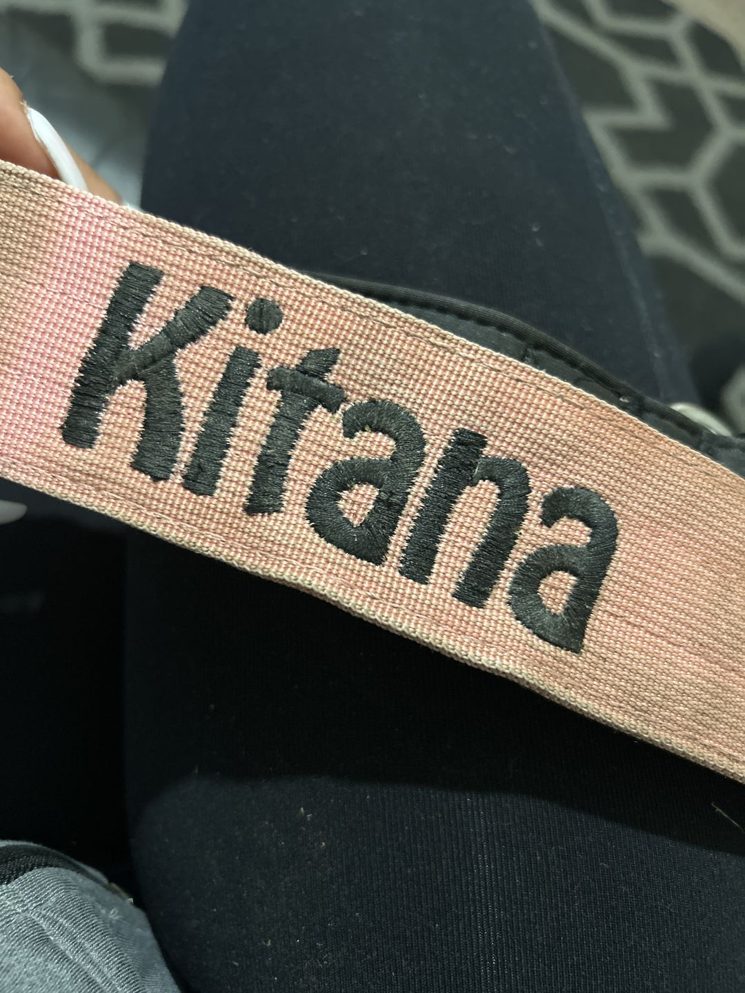 Customer photo review of 5cm Combat® Collar | With Handle & Rated Clip - Pink v2.0
