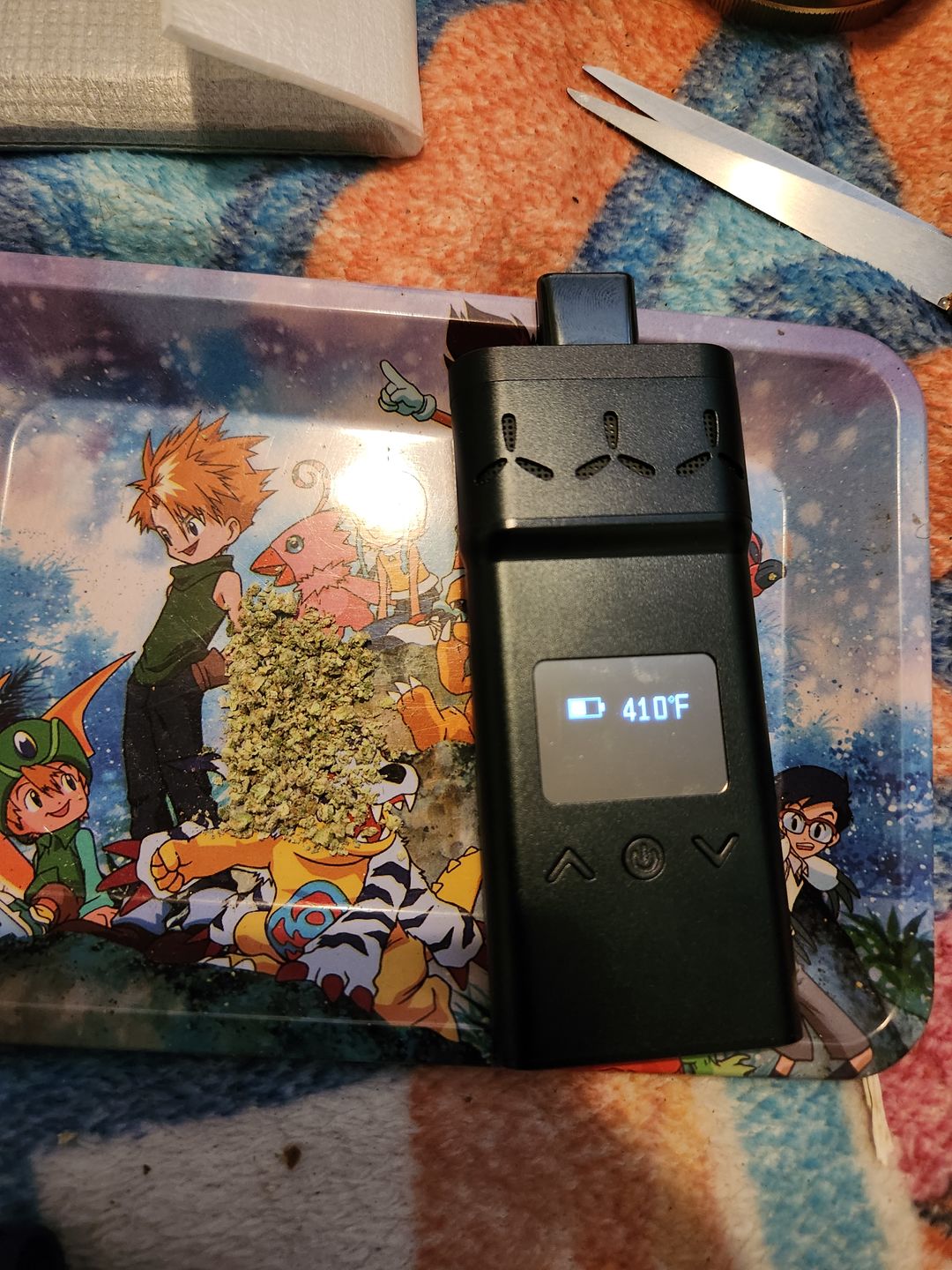 Customer photo review of AIRVAPE X | Dry Herb  and Concentrate Vaporizer– Advanced Slim Design, Discreet & Long Battery Life