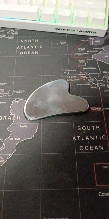 Customer photo review of Gua Sha Acier Inoxydable