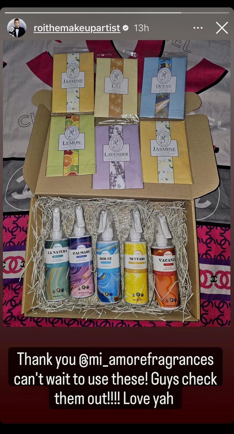 Customer photo review of Mi Amore All-in-one Home Fragrances with freebies