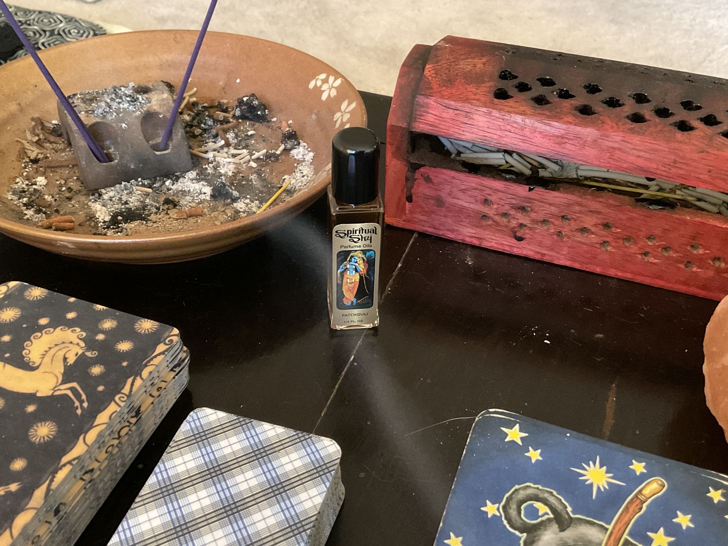Customer photo review of Spiritual Sky Perfume Oil