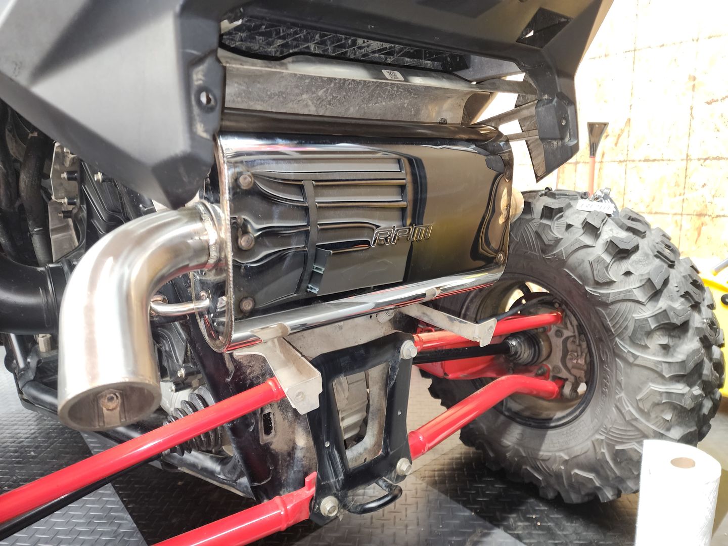 Customer photo review of 2020-2023 Polaris RZR PRO XP & Turbo R Sport Muffler, Slip-On Catless Sport Muffler