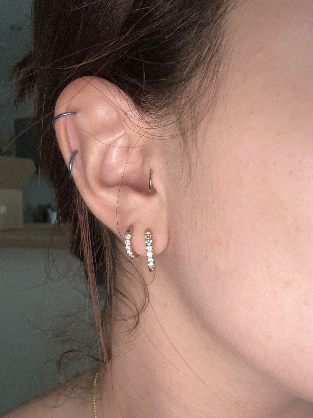 Customer photo review of Les boucles Mélissa