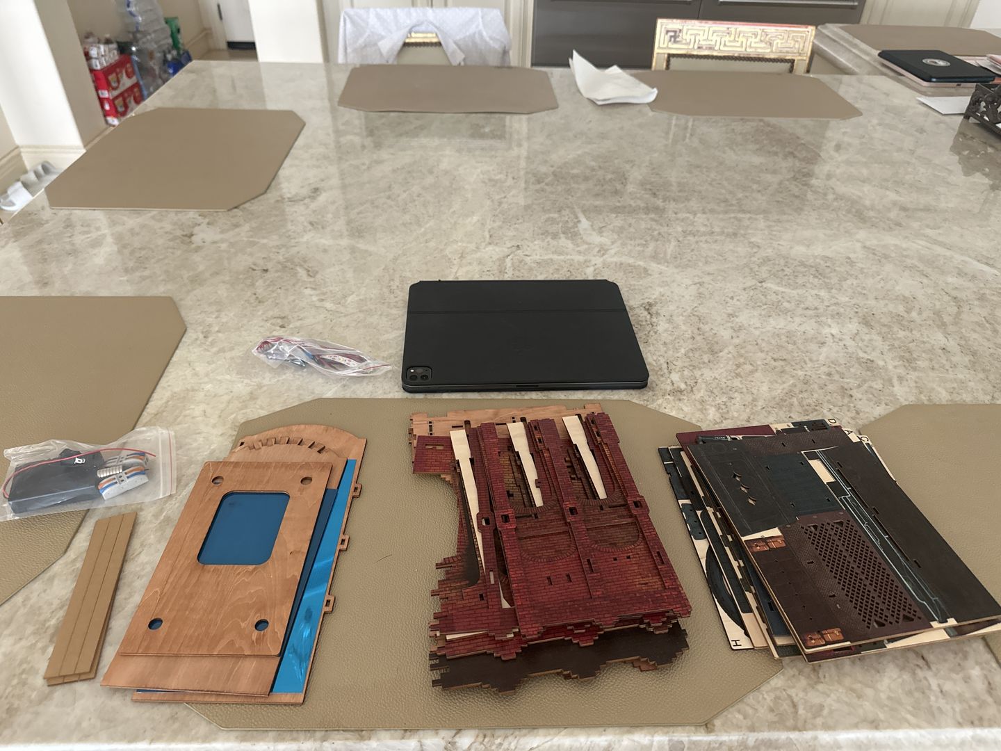 Customer photo review of King's Cross Station Pre-Colored Book Nook | LKWood (Platform 9 3/4)