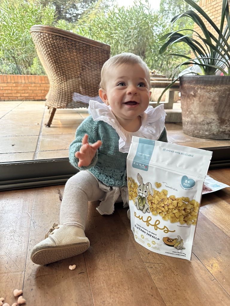 Customer photo review of Puffs Plátano Zapallo Familiar 50g