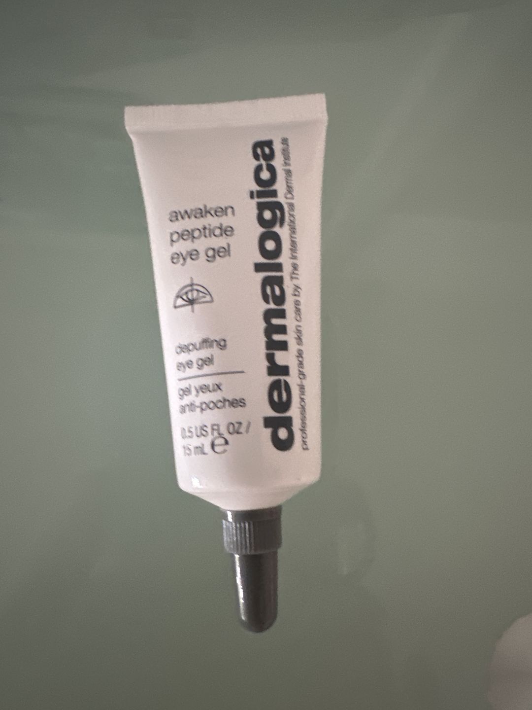 Customer photo review of dermalogica awaken peptide eye gel