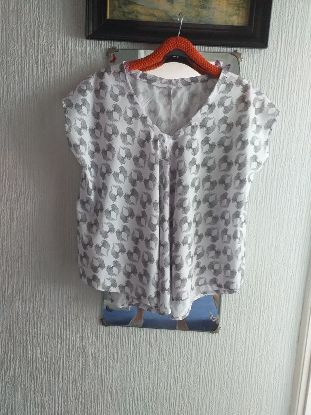 Customer photo review of Angel Wings Polycotton Fabric