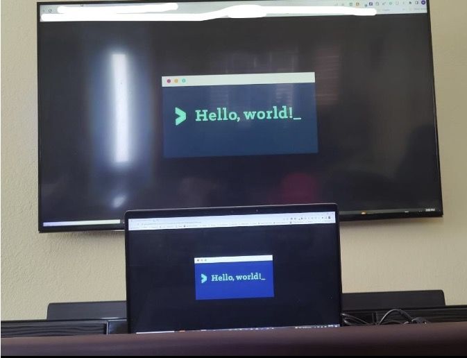 Customer photo review of Lemorele Wireless HDMI Transmitter and Receiver hdmi to hdmi wireless