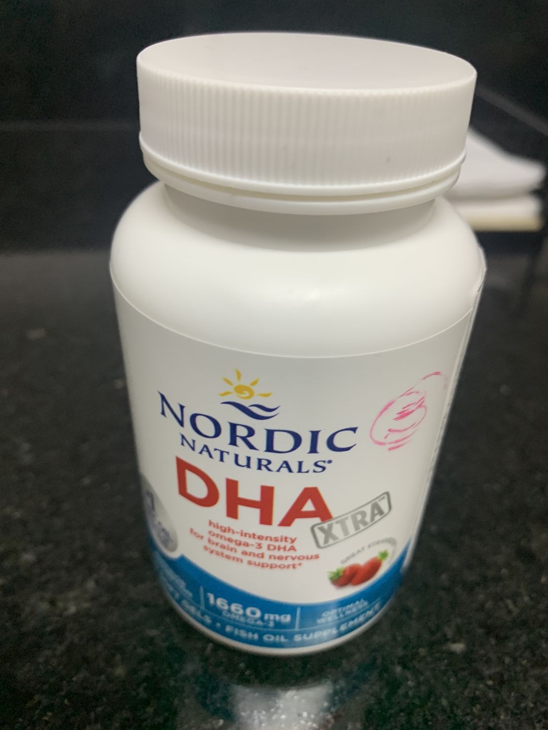 Customer photo review of DHA XTRA-Omega 3 1.660 mg-60 softgels