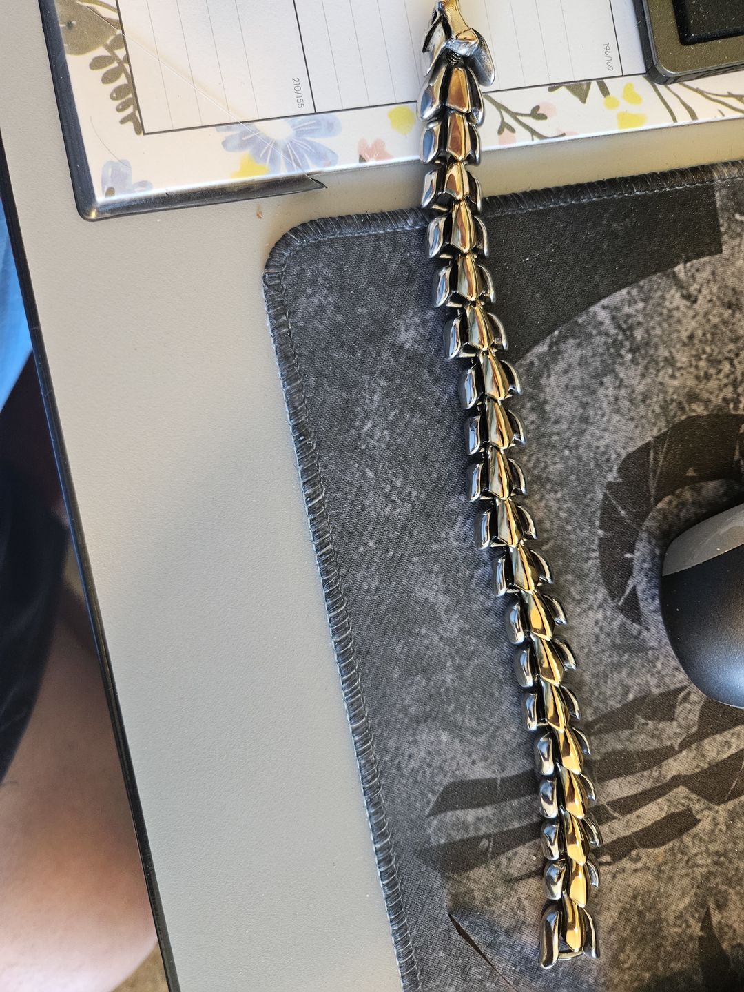 Customer photo review of The Midgard Serpent - Stainless Steel Bracelet